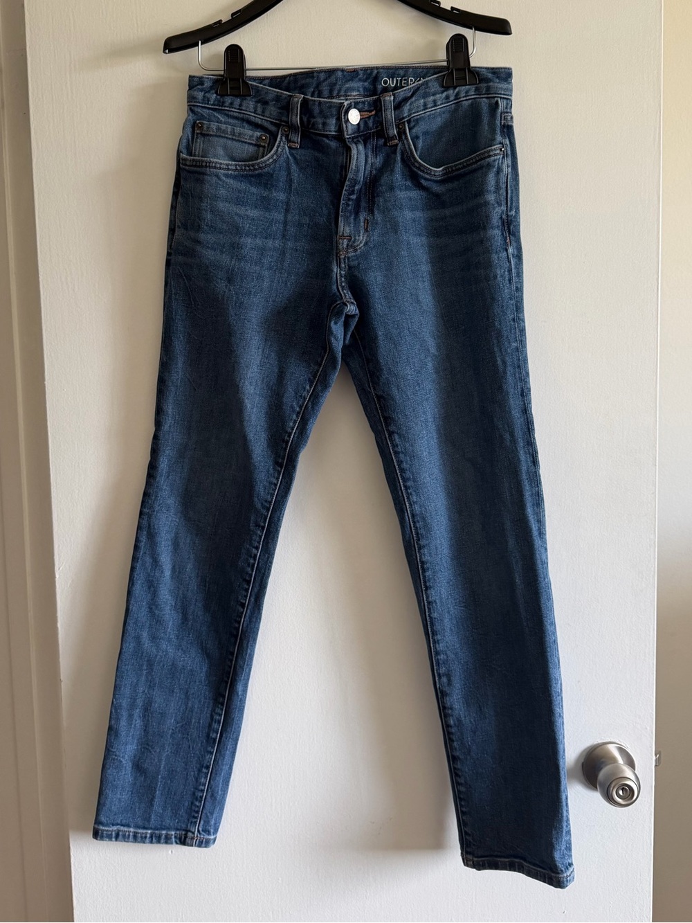 OUTERKNOWN Men’s Blue Ambassador Slim SEA Denim Jeans size 30X30 EUC
